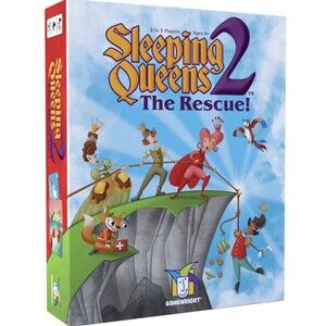 Sleeping Queens 2 The Rescue! Gamewright Card Game Complete Wizard Witch Queens